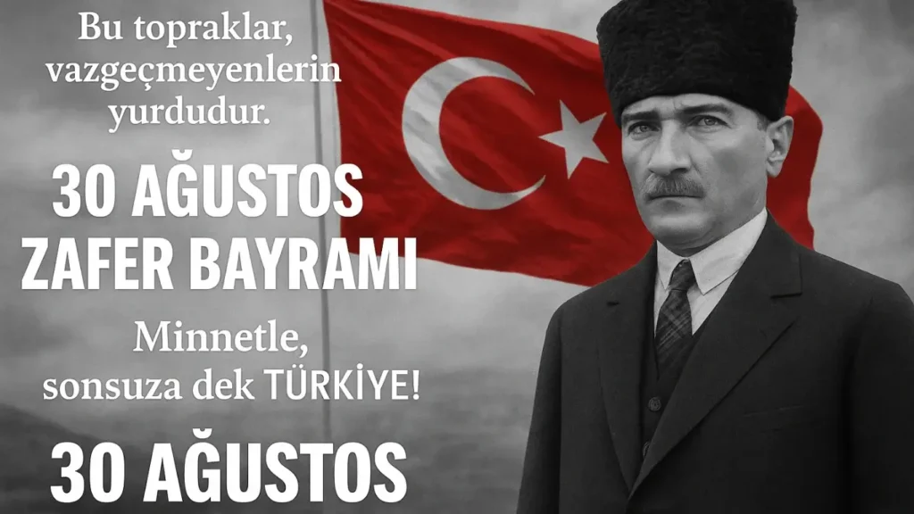 30 Ağustos Zafer Bayramı Mesajları